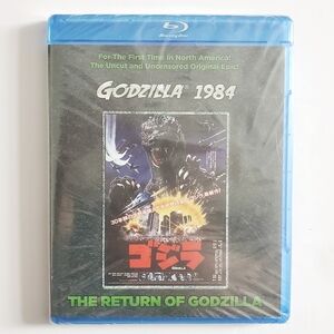 Godzilla 1984: The Return of Godzilla Uncut and uncensored originsl epic! BR